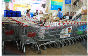 Xe đẩy hàng inox