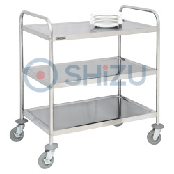 Xe đẩy inox nhà hàng cao cấp