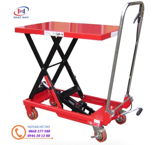 Xe nâng mặt bàn TT150 nâng cao 720MM