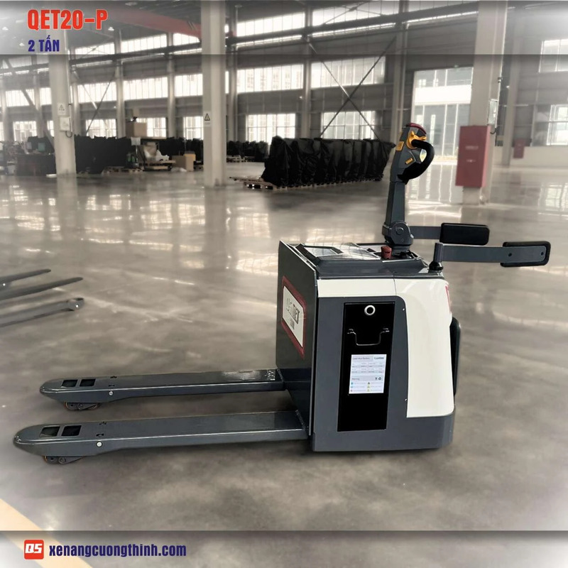 Xe nâng tay điện thấp 2 tấn công suất cao