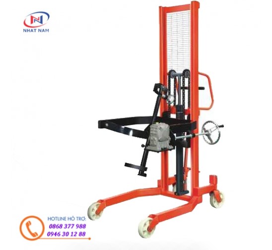 Xe nâng quay đổ thùng phuy Meditek TB350