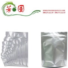 Túi zipper 2 mặc bạc