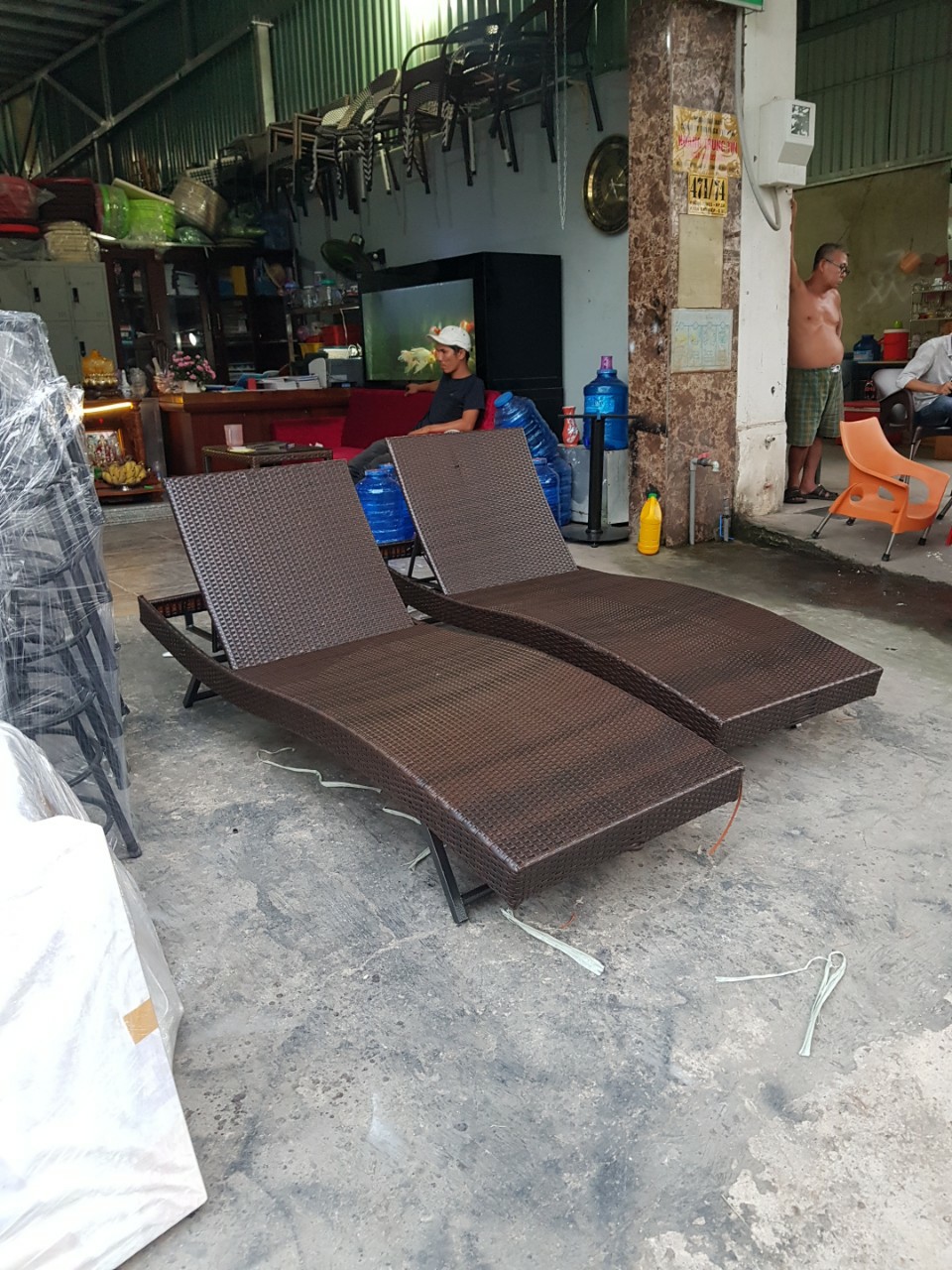 Giường tắm nắng