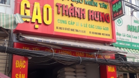 Bảng hiệu gạo Thành Hưng