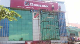 Bảng hiệu chữ nổi mica Agribank