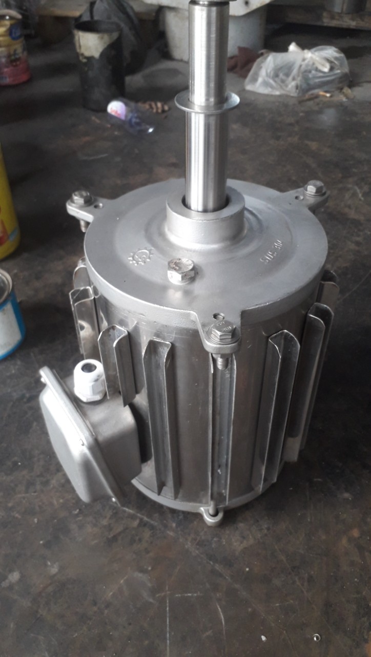 Mụ Tơ Thỏp 1.5Hp (6p) Vỏ inox
