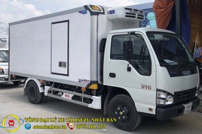 Xe tải nhỏ ISUZU thùng đông lạnh