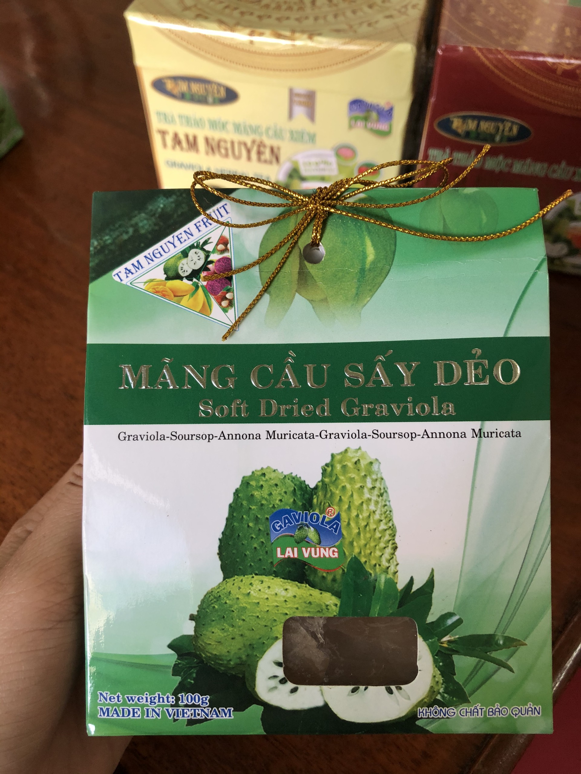 Trà thảo mộc mãng cầu