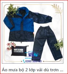 áo mưa quảng cáo