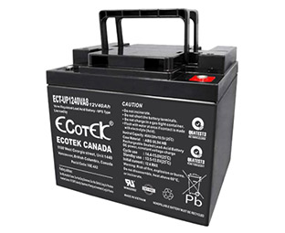 Ắc quy Ecotek ECT-UP1240VA8 12V40AH