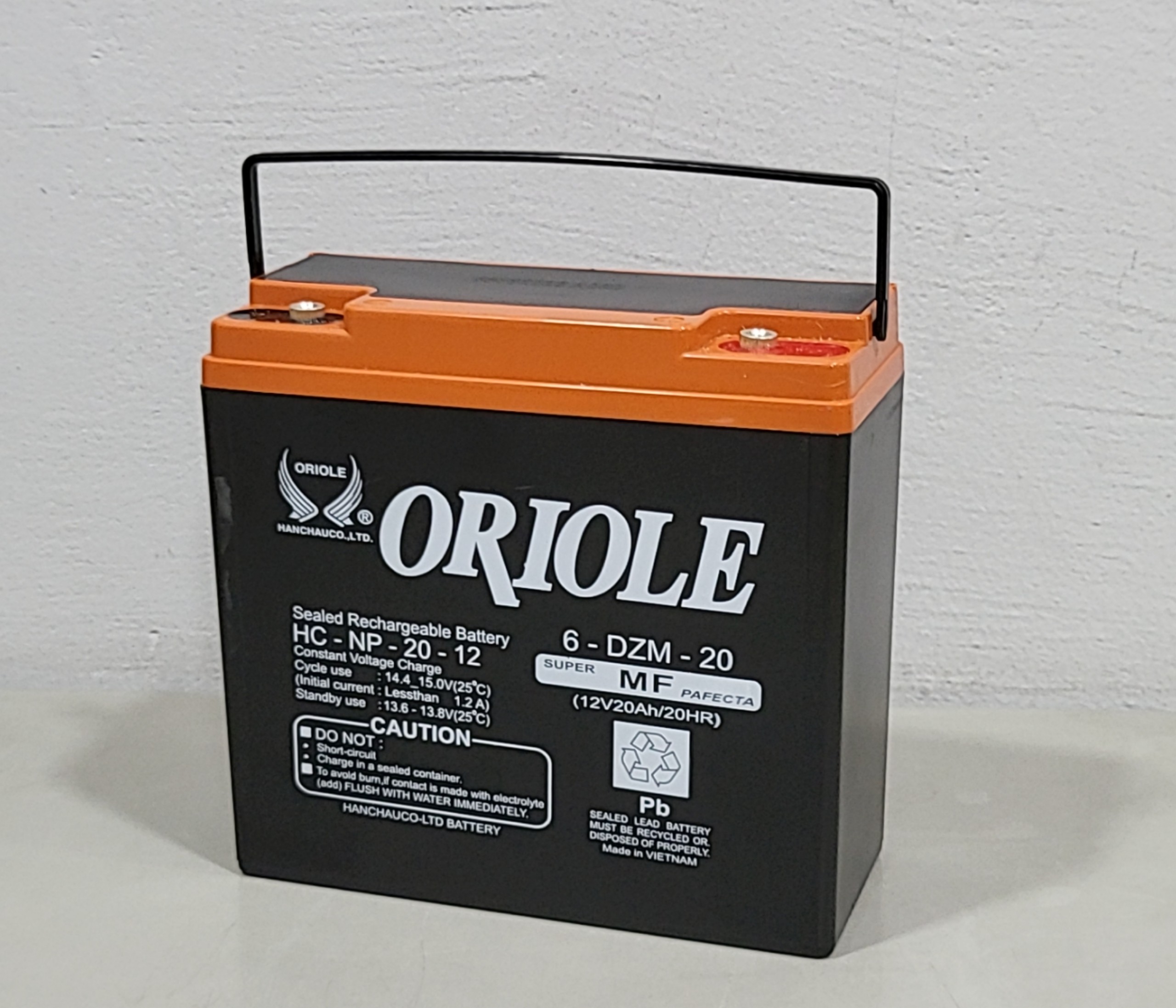 Bình ắc qui xe điện 12V-20Ah