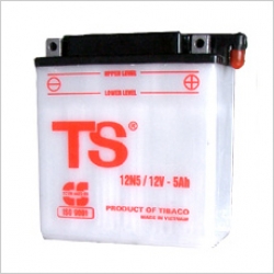 Ắc quy xe máy 12N5 nhãn TS