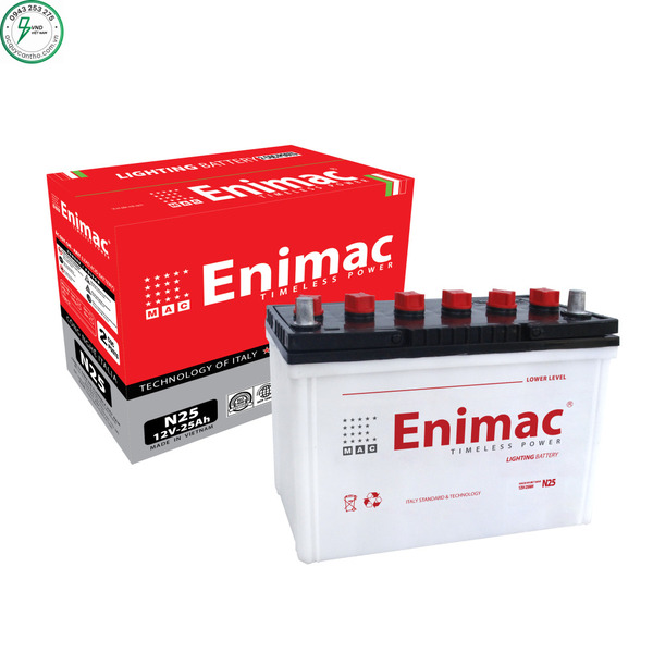 Ắc quy Enimac N25 (12V-25AH)
