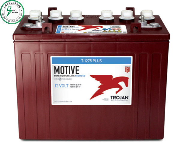 Ắc quy Trojan T-1275 Plus (12V-150AH)