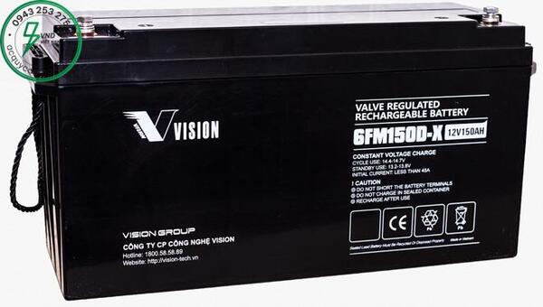 Ắc quy Vision 6FM150MV-X (12V-150AH)