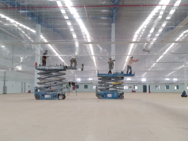 Hệ thống dẫn gió máng nhựa PVC trong