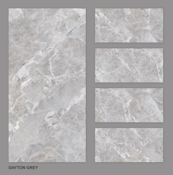 Gạch lát nền Ấn Độ Dayton Grey