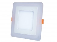 Đèn LED âm trần vuông 2 màu