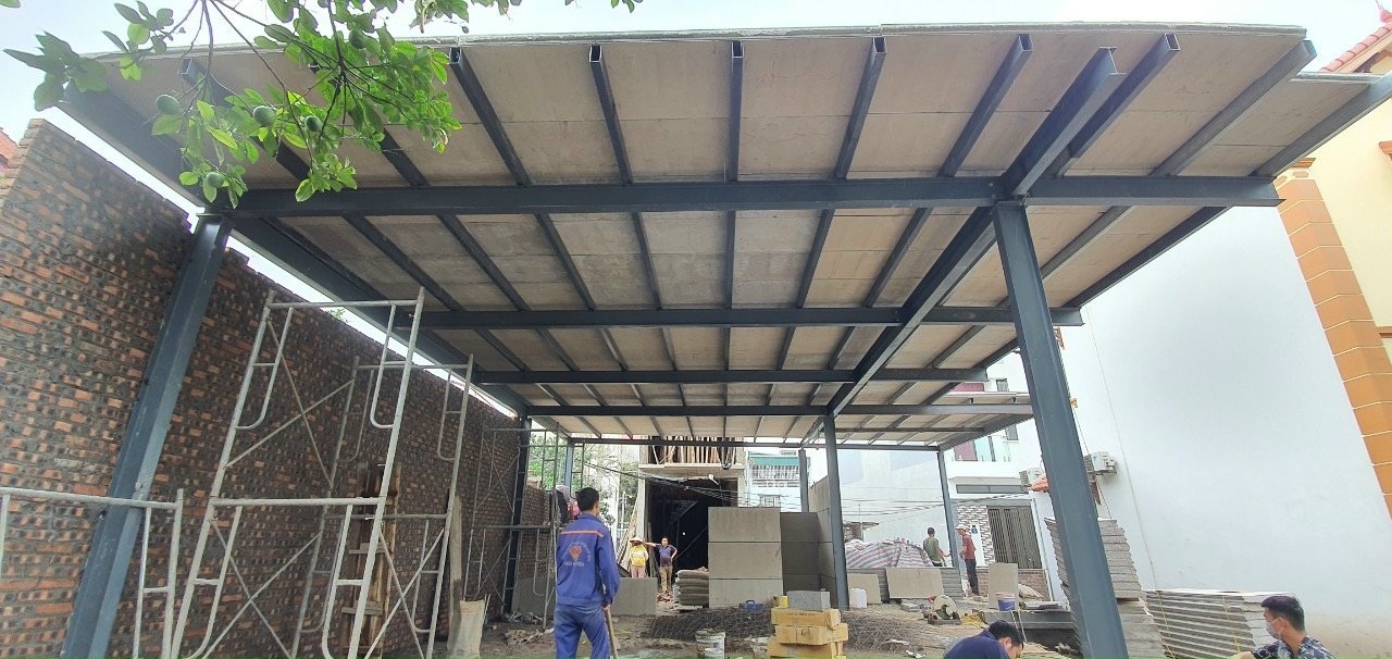 Hình ảnh thi công bê tông xốp