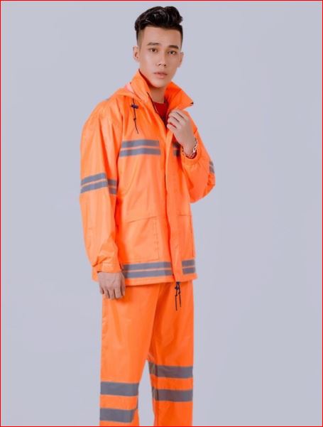 áo mưa phản quang
