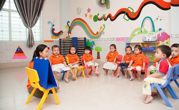 Áo thun đồng phục mầm non