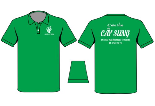 Đồng phục áo thun quán cafe