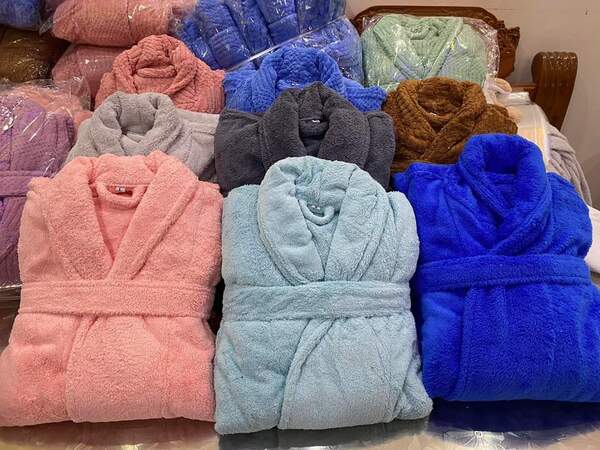 Áo choàng tắm lông cừu