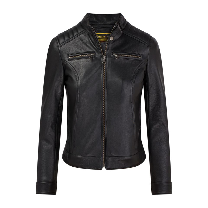 Áo da nữ Motorcycle Jacket S2022