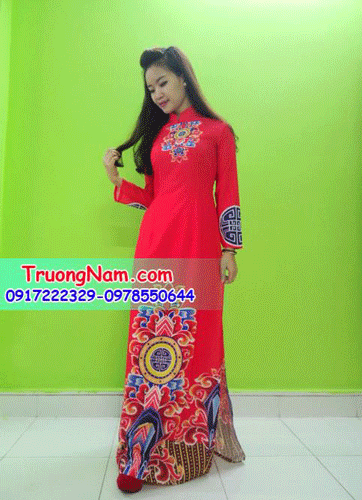 áo dài tết