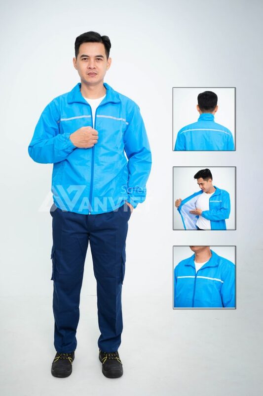 Áo khoác gios bảo hộ lót lưới AV55