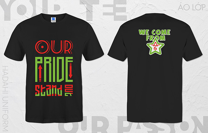 Áo lớp Our Pride and Stand Out