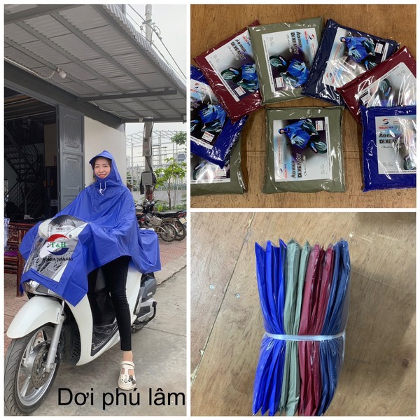 Áo mưa các loại