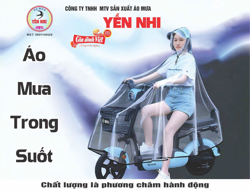 Áo mưa các loại
