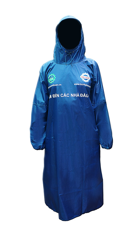 Áo mưa xanh