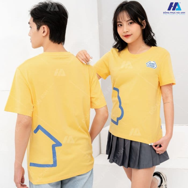 Áo thun cổ tròn