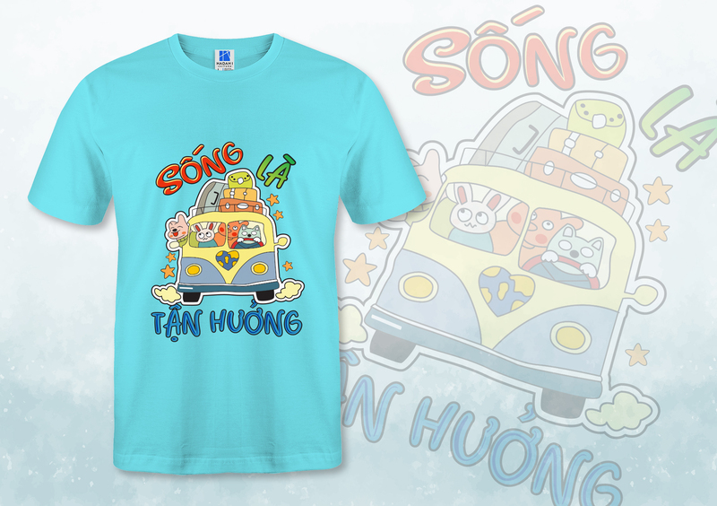 Áo thun sống là tận hưởng