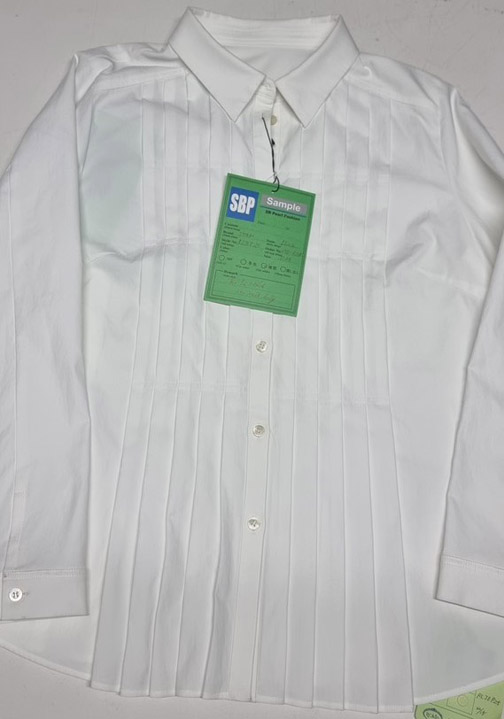 Áo xếp ly nữ A-S02