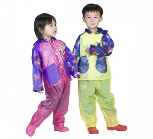 áo mưa trẻ em