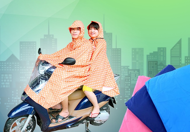 Áo mưa choàng kính