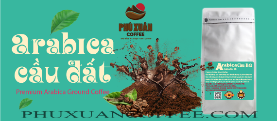 Cà phê Arabica cầu đất tẩm bơ