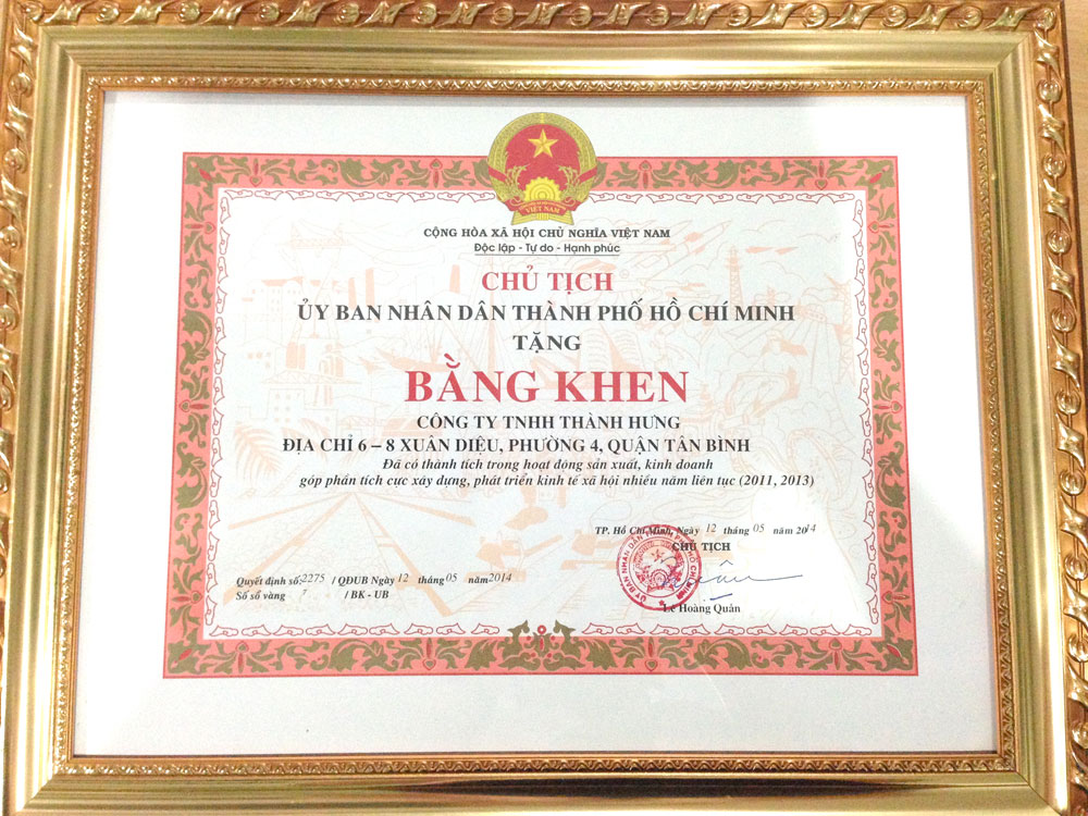 Bằng khen