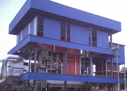 Lò hơi đốt bã mía