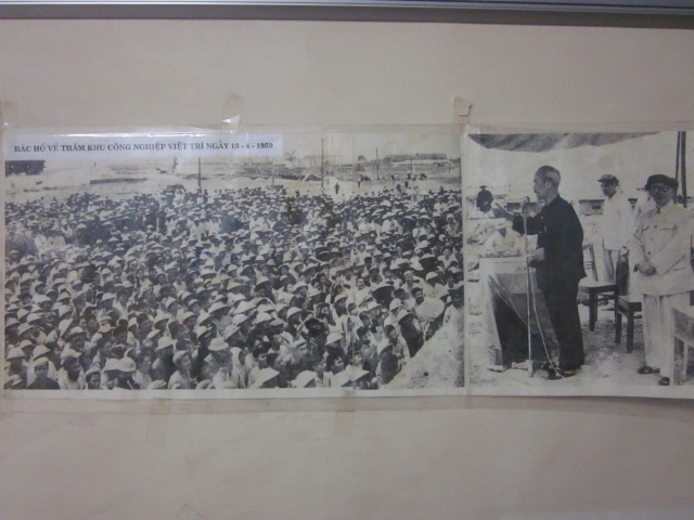 Bác Hồ đến thăm công ty năm 1959