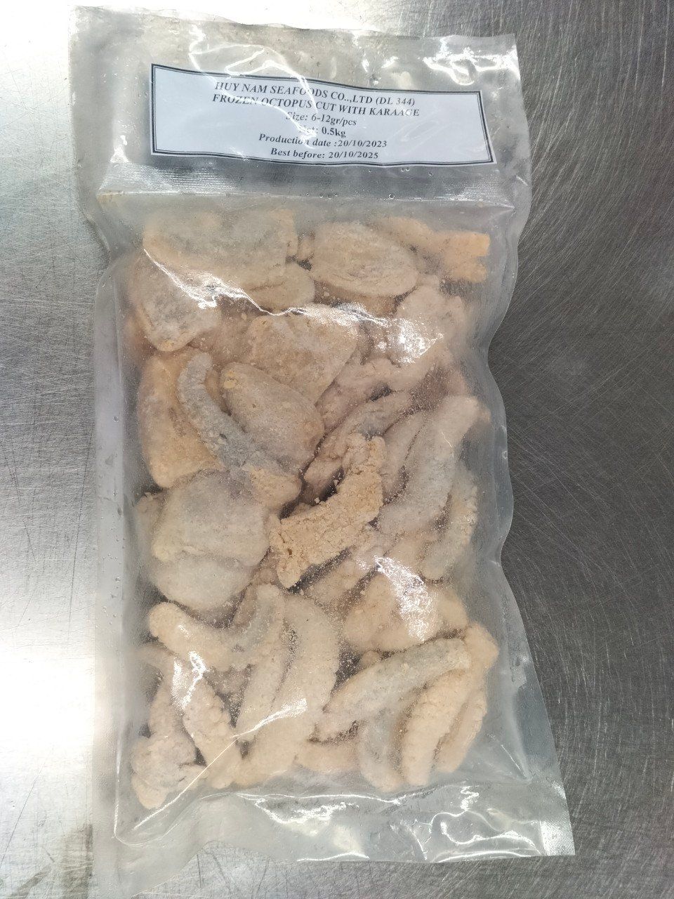 Bạch tuộc tẩm bột