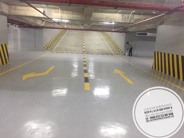 Bãi đỗ xe tòa nhà Sunsquare