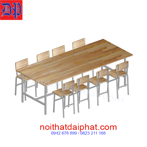 Bàn đọc 8 chỗ