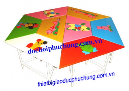 Bộ bàn ghế hình thang