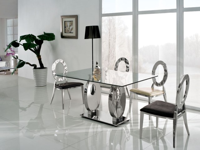 Bàn ghế inox