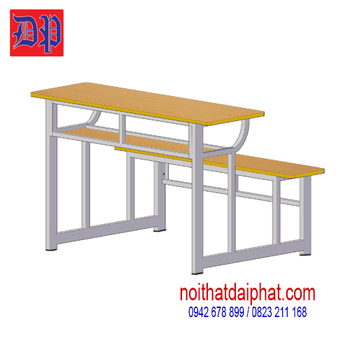 Bàn ghế liền không tựa