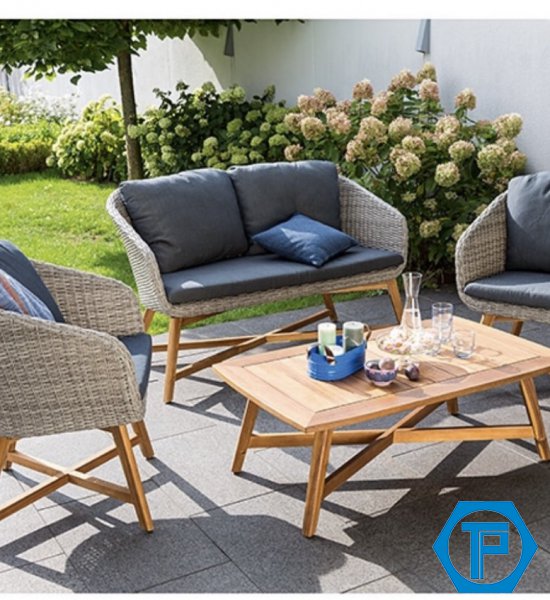 Bàn ghế sofa ngoài trời